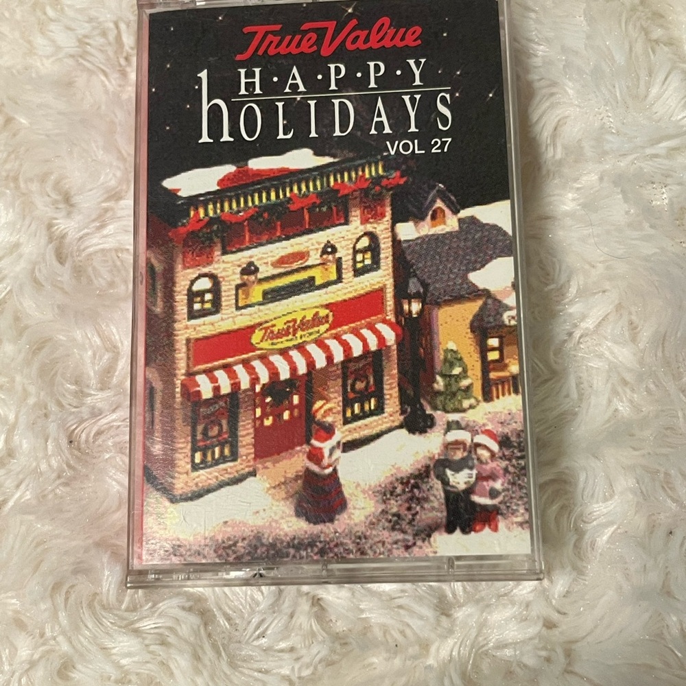 Vintage Holiday Music Cassette